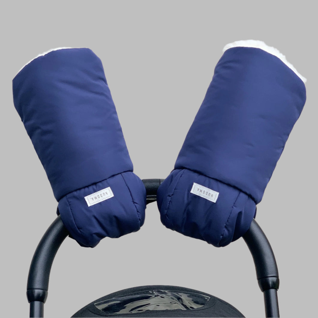 uppababy pram gloves hUDOMA Hudson Blue Pram Gloves